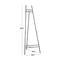 56" Black Metal Adjustable Display Stand Easel